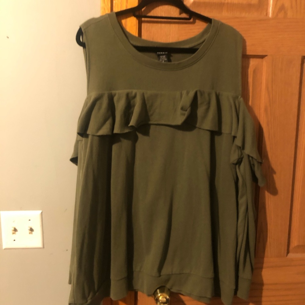 Torrid 4 keyhole sweater sweatshirt